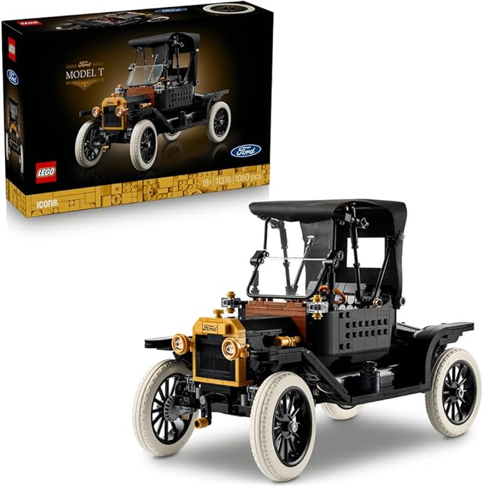 LEGO Icons Ford Model T 11376 - Kit de construcción para adultos