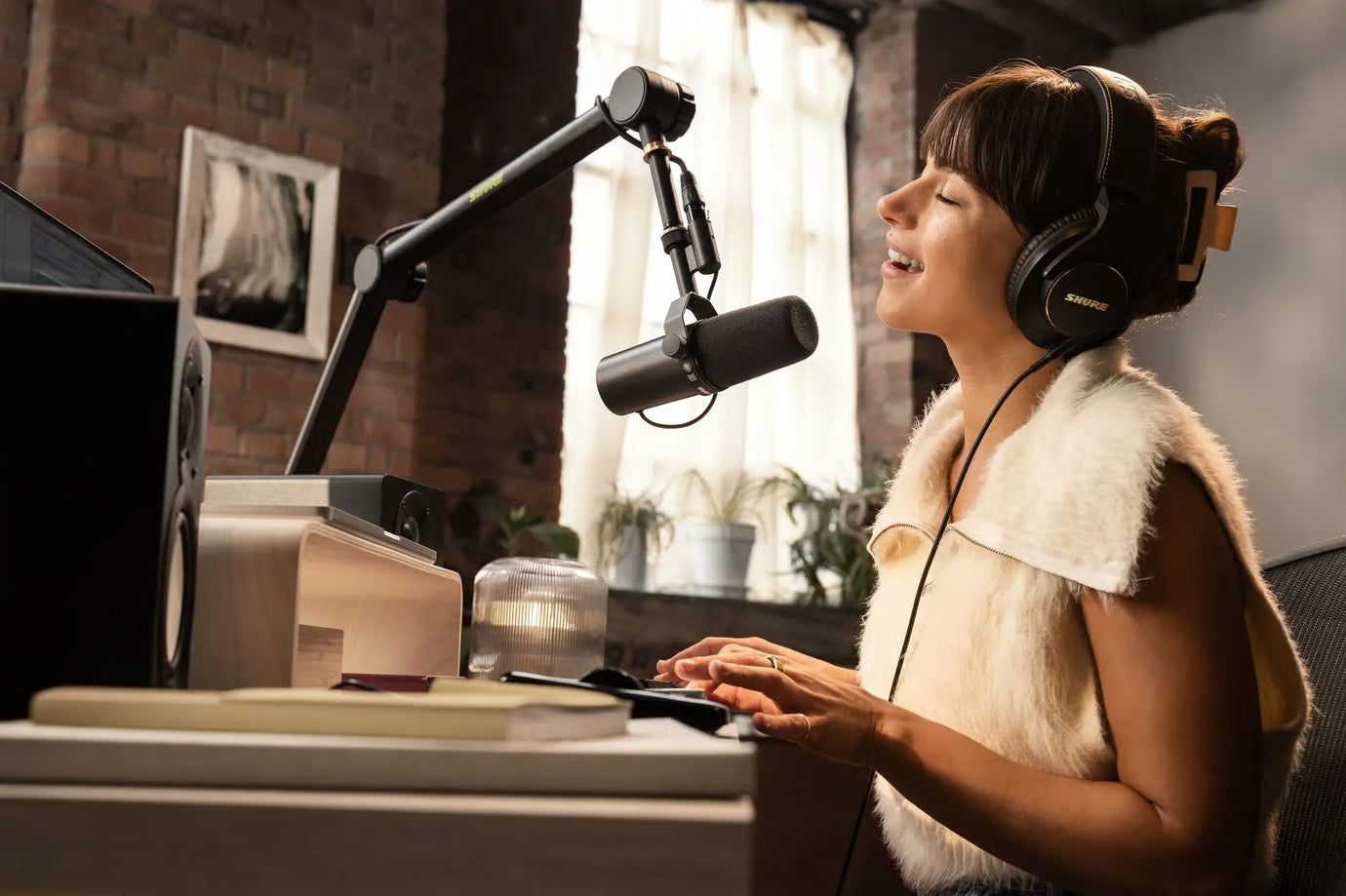 Shure SM7B Micrófono Profesional para Podcast y Estudio