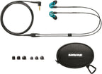 Shure SE215SPE – Audífonos Intrauriculares con Aislamiento de Sonido, Edición Especial Azul Translúcido