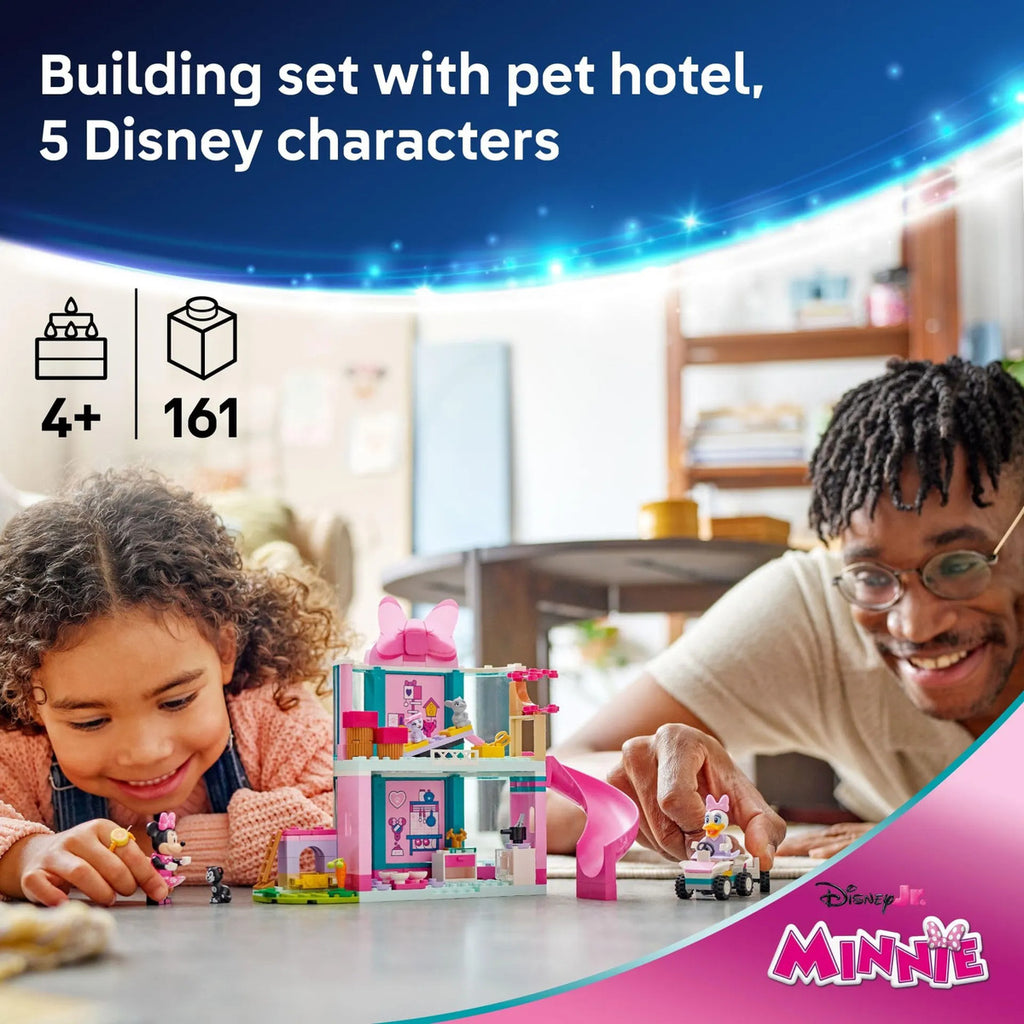 LEGO Disney Hotel de Mascotas de Minnie 43274 - Juguete Educativo para Niños 4+