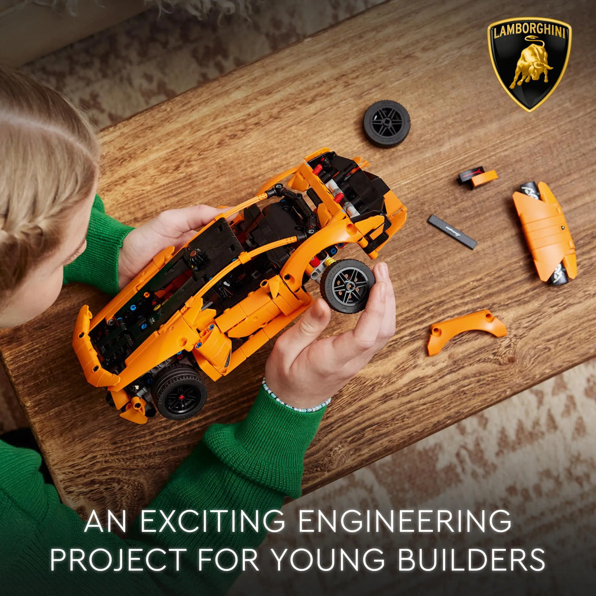 LEGO Technic Lamborghini Huracán Tecnica 42196 - Supercar para Niños 9+