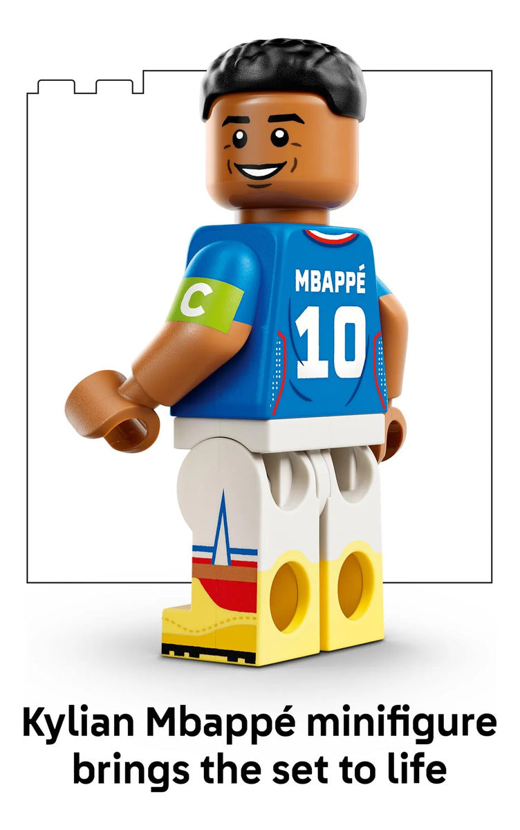 LEGO Football Editions Kylian Mbappé 43013 - Figura Coleccionable Fútbol