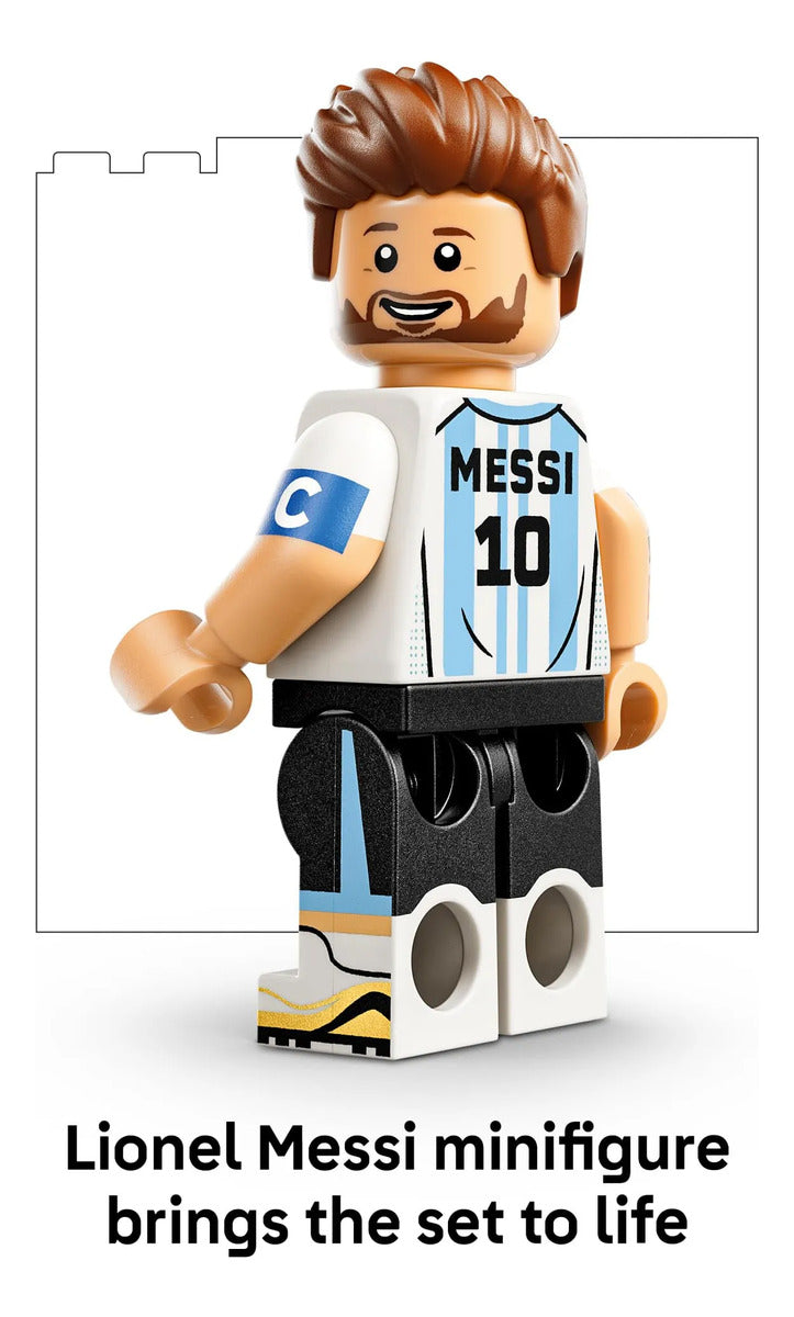 LEGO Football Editions Lionel Messi - Figura Coleccionable Fútbol 10+