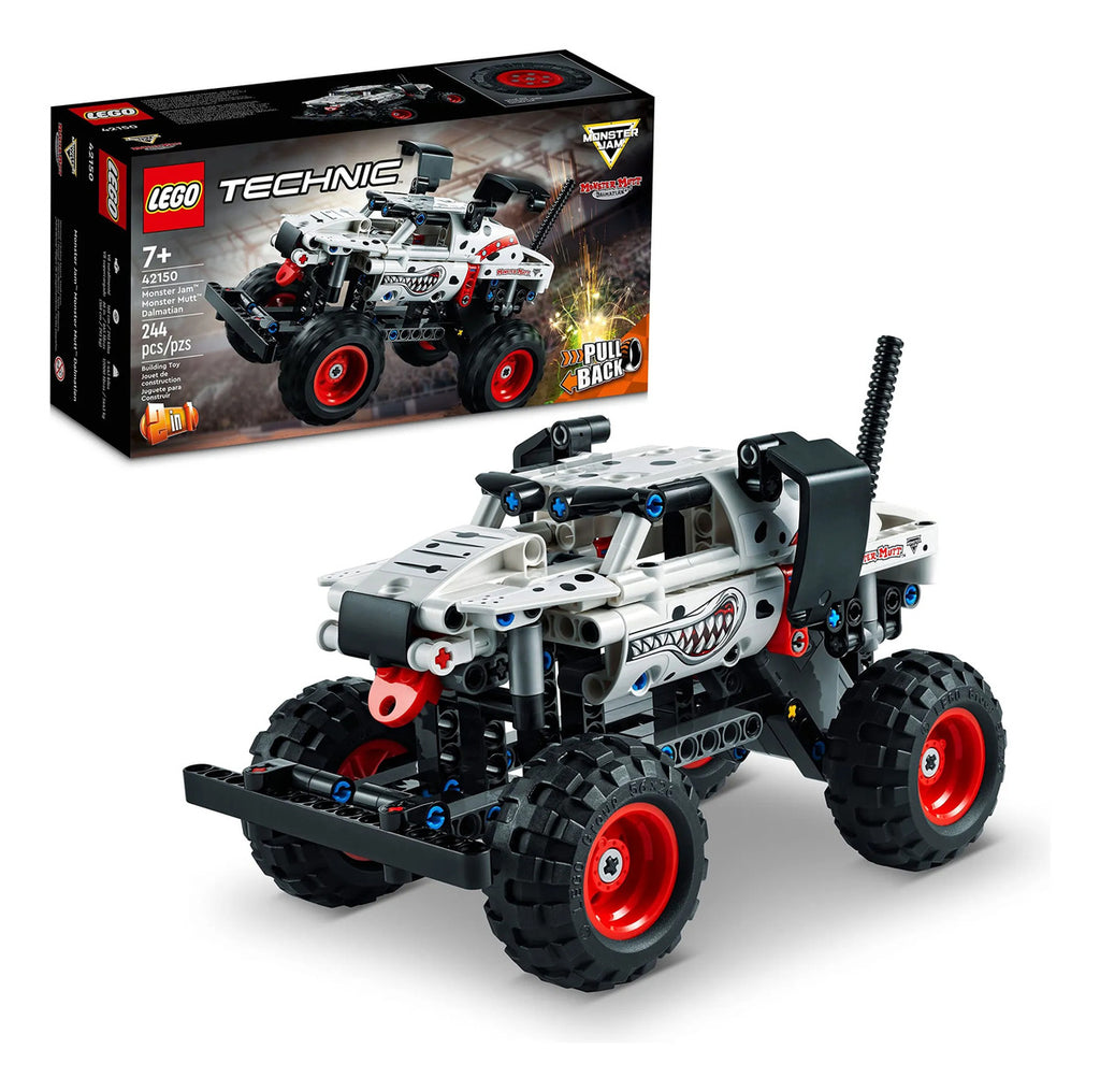LEGO Technic Monster Jam Monster Mutt Dálmata 42150 - Set 2 en 1 para Niños