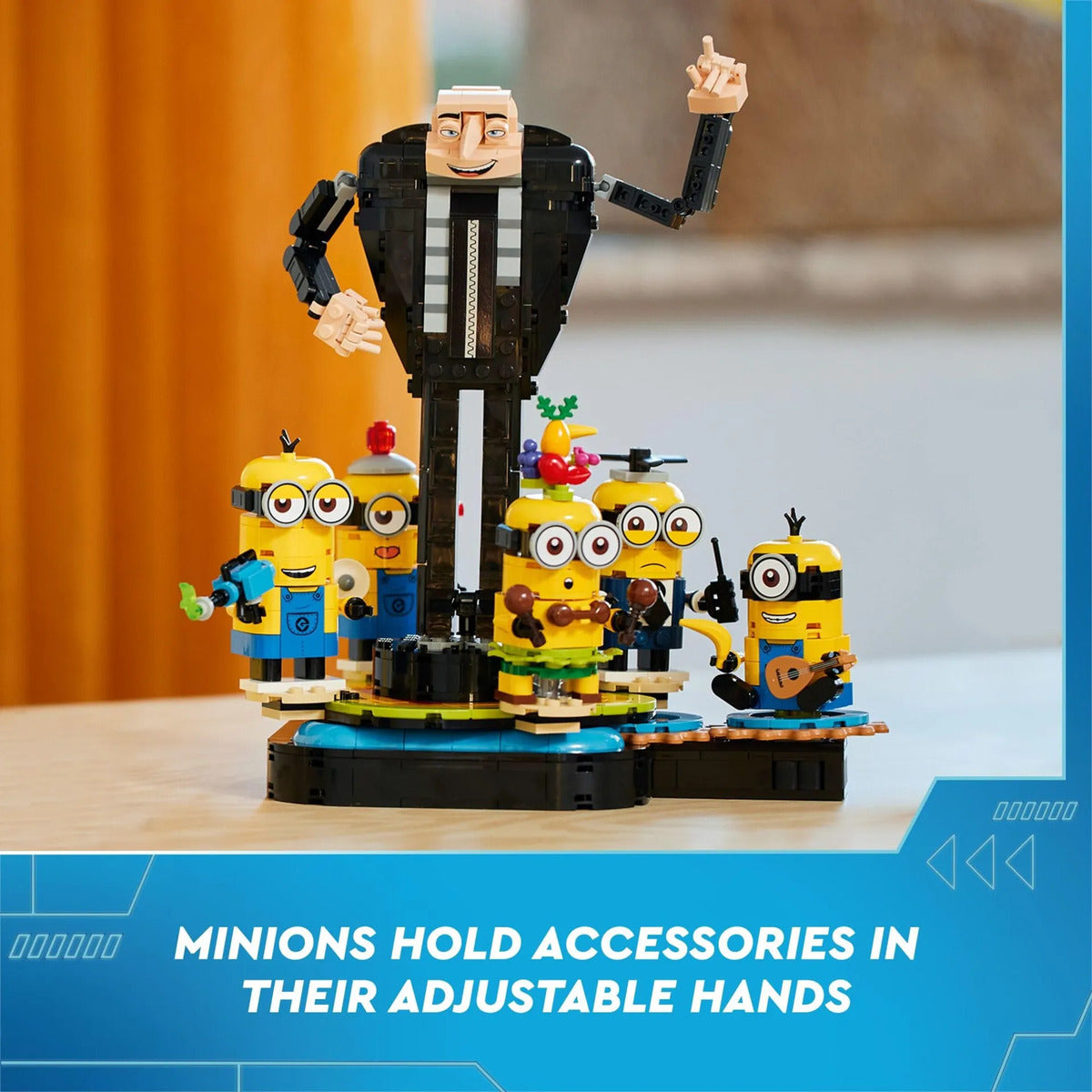 LEGO Despicable Me 4 Figura de Gru y Minions 75582 - Set Construible