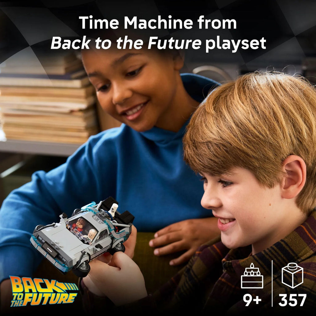 LEGO Speed Champions DeLorean Regreso al Futuro 77256 - 2 Versiones para Niños 9+