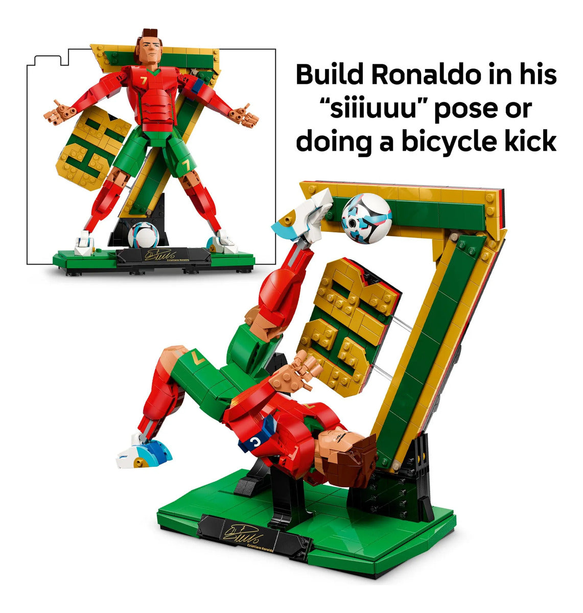 LEGO Football Editions Cristiano Ronaldo - Figura Coleccionable CR7