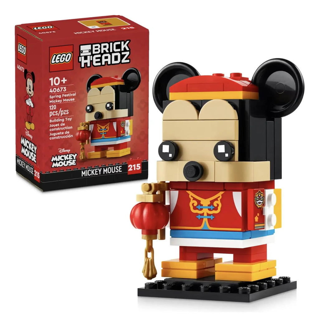 LEGO BrickHeadz Mickey Mouse Fiesta de Primavera 40673 - Coleccionable Disney