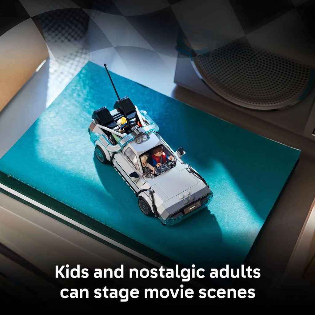 LEGO Speed Champions DeLorean Regreso al Futuro 77256 - 2 Versiones para Niños 9+