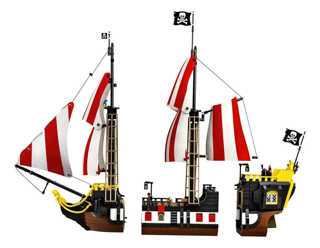 LEGO Ideas Piratas de Barracuda Bay 21322 - 2,545 Piezas para Adultos