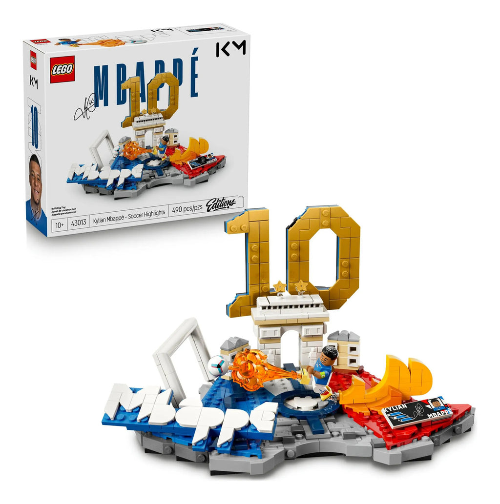 LEGO Football Editions Kylian Mbappé 43013 - Figura Coleccionable Fútbol