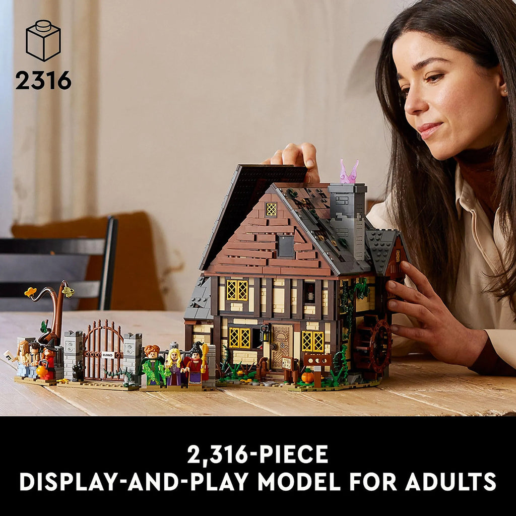 LEGO Ideas Hocus Pocus Casa Hermanas Sanderson 21341 - Coleccionable 18+
