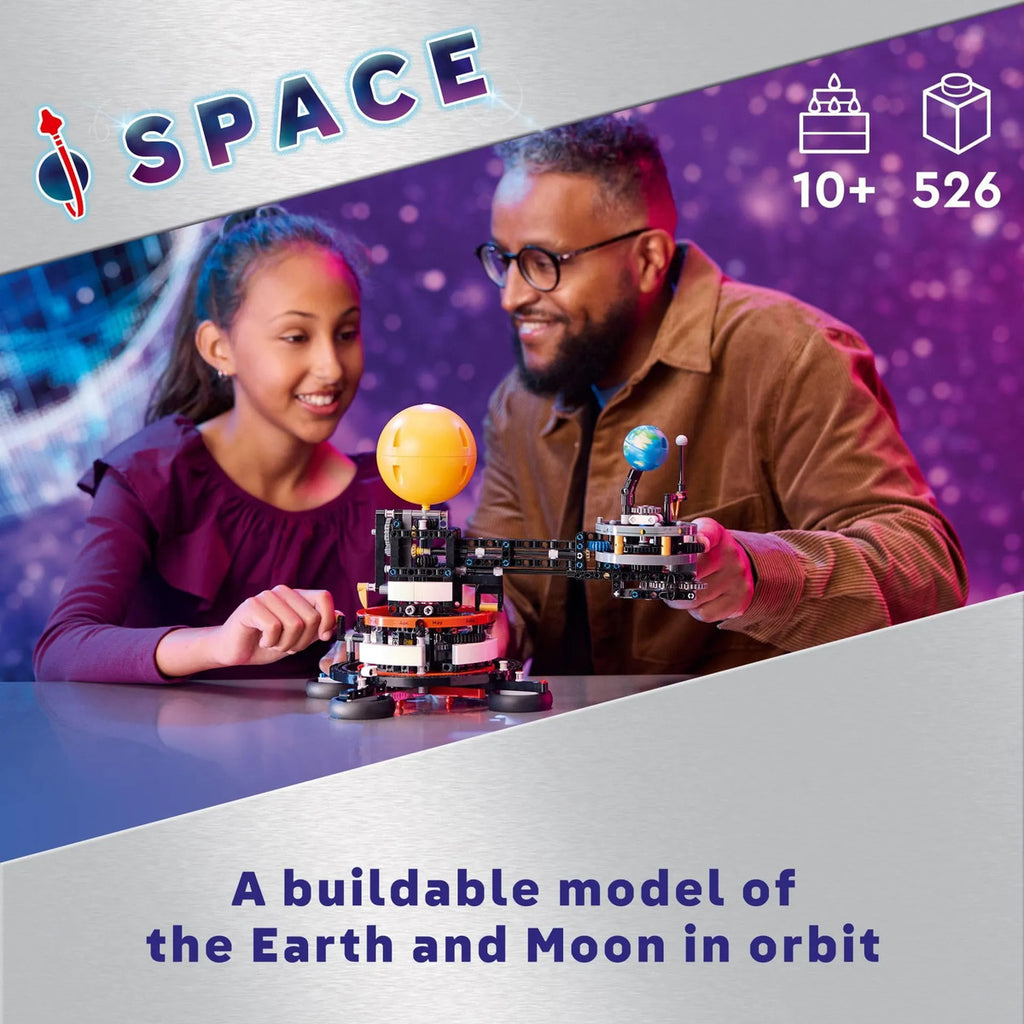 LEGO Technic Tierra y Luna en Órbita 42179 - Modelo Espacial Educativo 10+