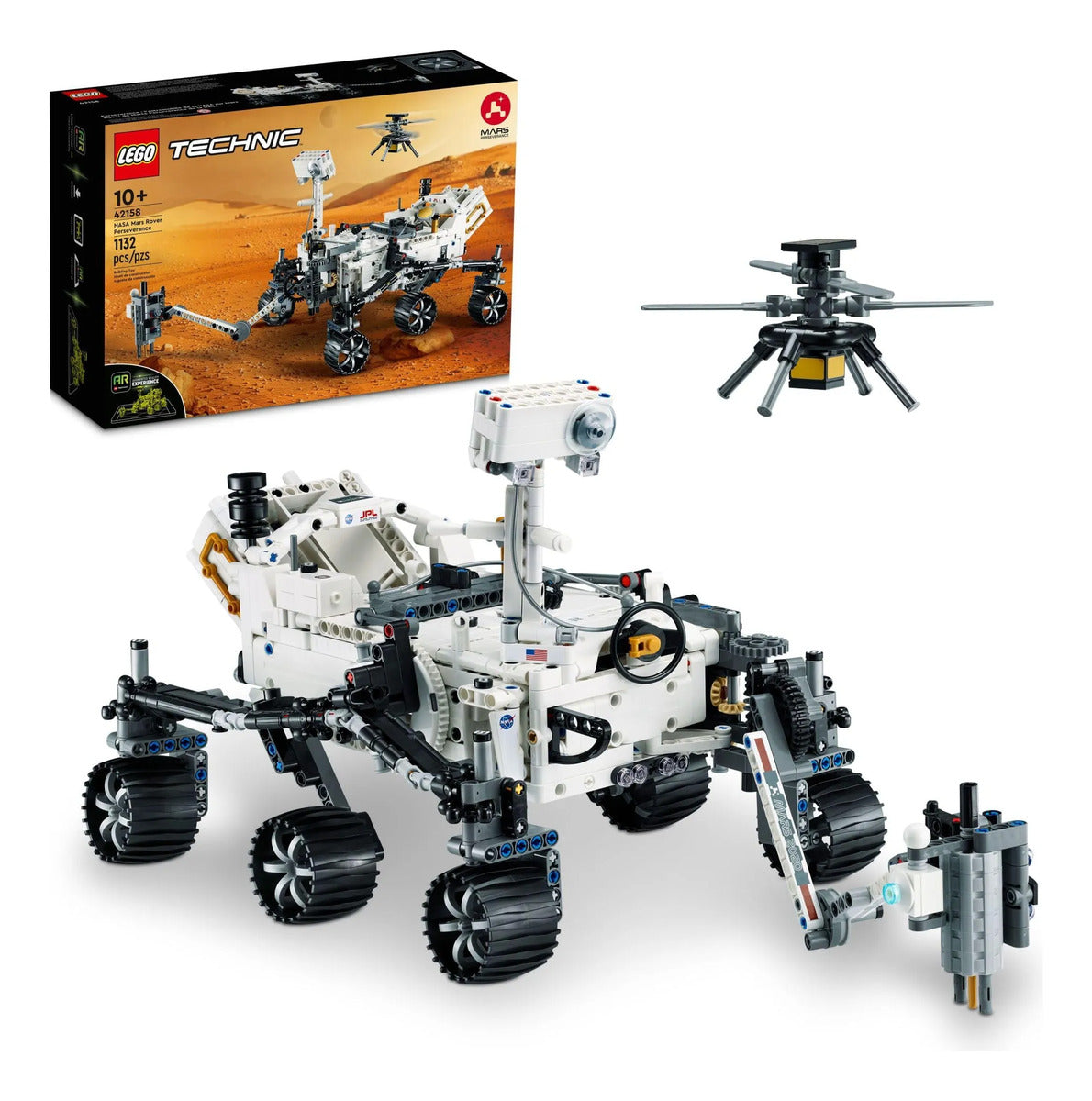 LEGO Technic NASA Mars Rover Perseverance 42158 - Set Espacial Educativo 10+