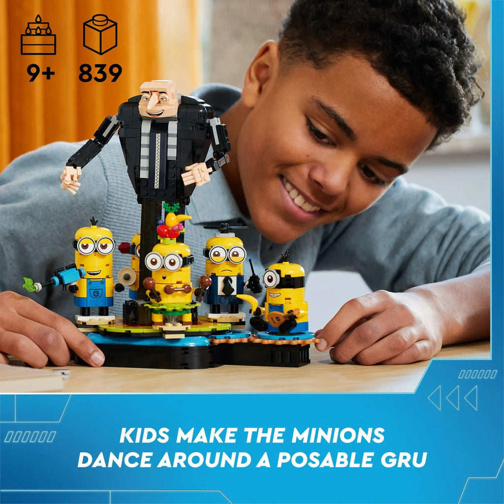 LEGO Despicable Me 4 Figura de Gru y Minions 75582 - Set Construible