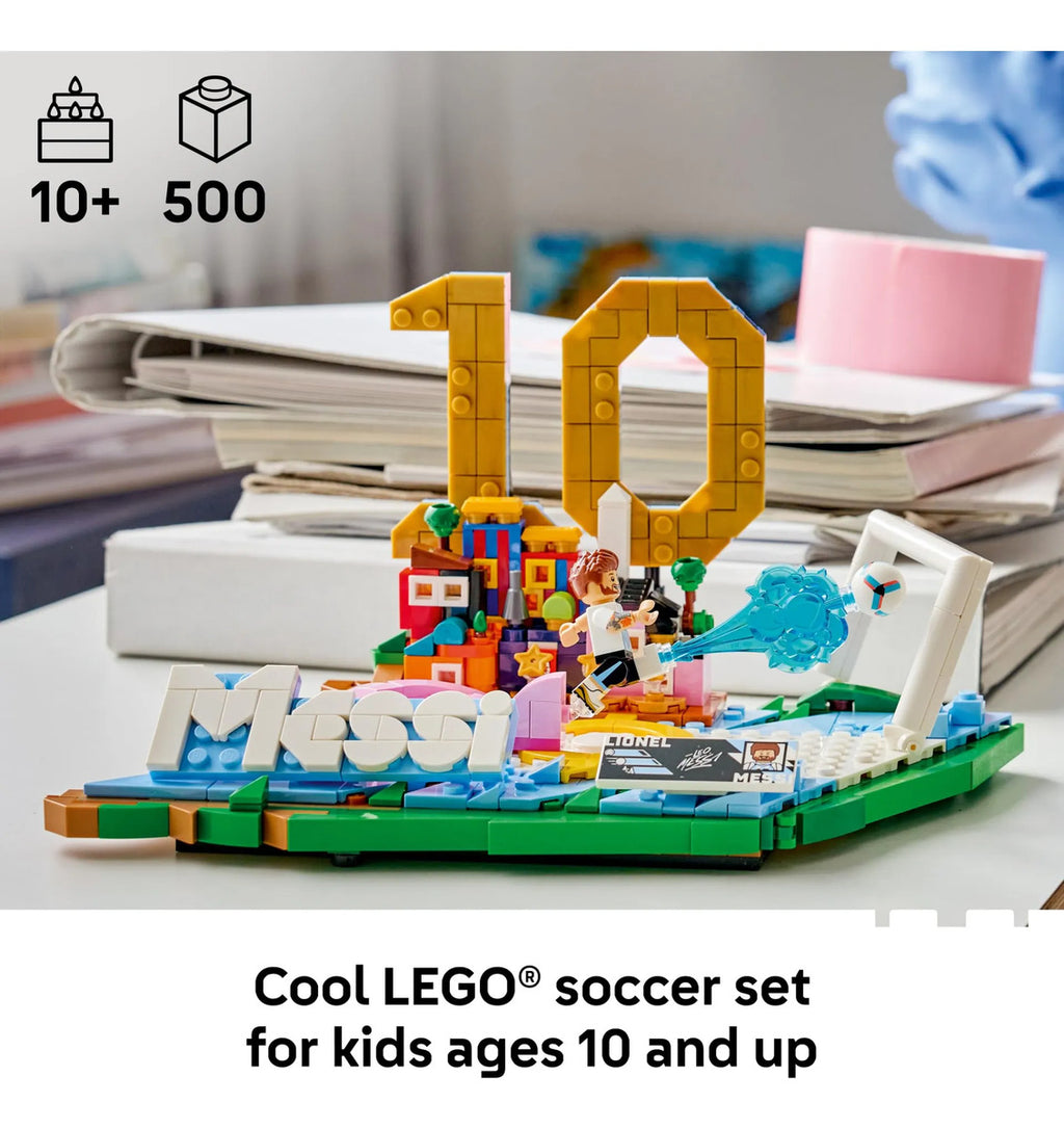 LEGO Football Editions Lionel Messi - Figura Coleccionable Fútbol 10+