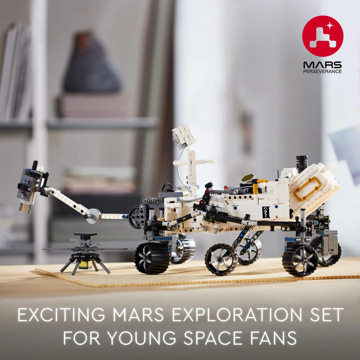 LEGO Technic NASA Mars Rover Perseverance 42158 - Set Espacial Educativo 10+