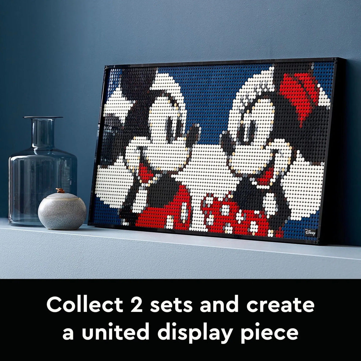 LEGO Art Disney Mickey Mouse 31202 - Mosaico Coleccionable 2,658 Piezas