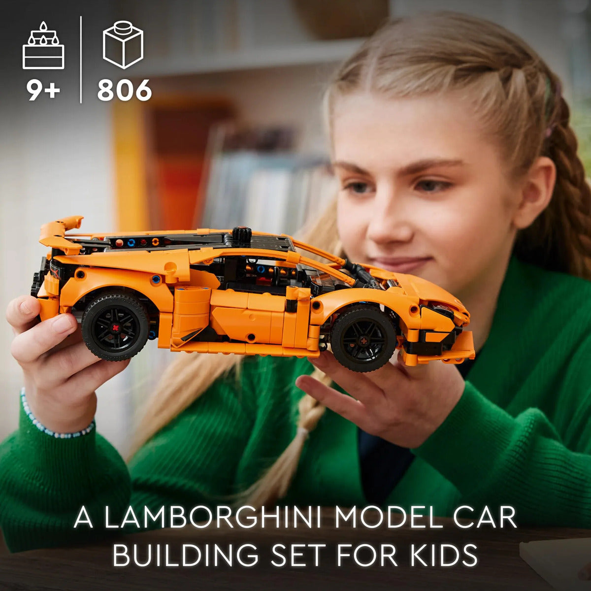 LEGO Technic Lamborghini Huracán Tecnica 42196 - Supercar para Niños 9+