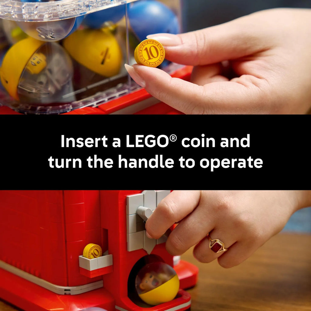 LEGO Ideas Máquina Expendedora de Minifiguras - Set Interactivo 18+