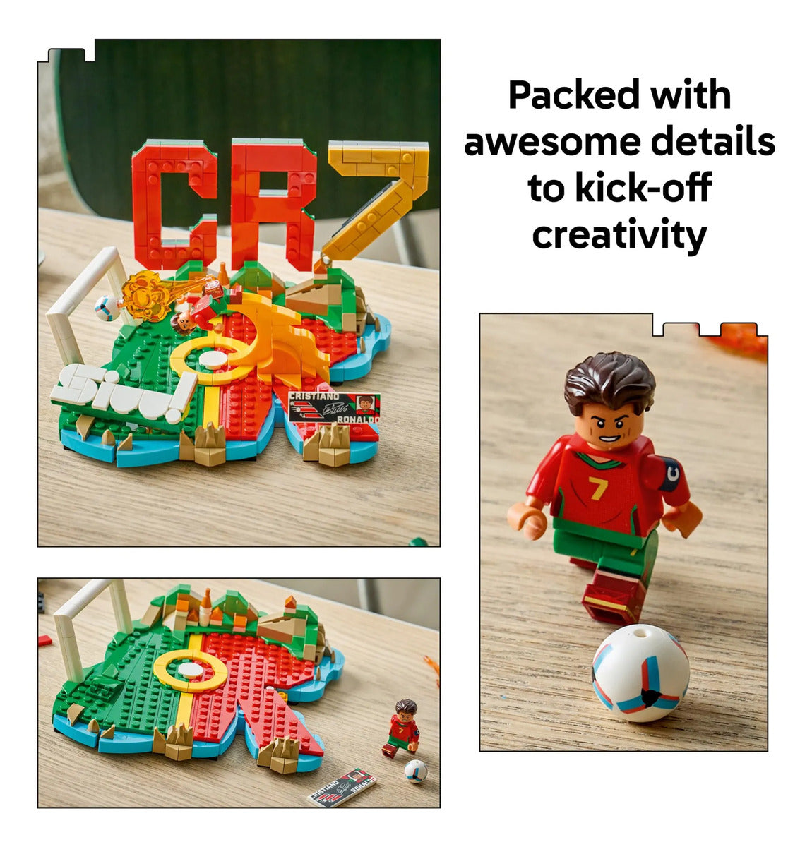 LEGO Football Editions Cristiano Ronaldo 43012 - Figura Coleccionable 10+