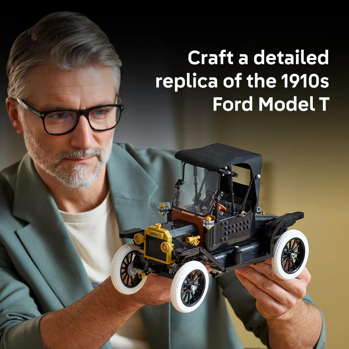 LEGO Icons Ford Model T 10290 - Set de Construcción Coleccionable para Adultos