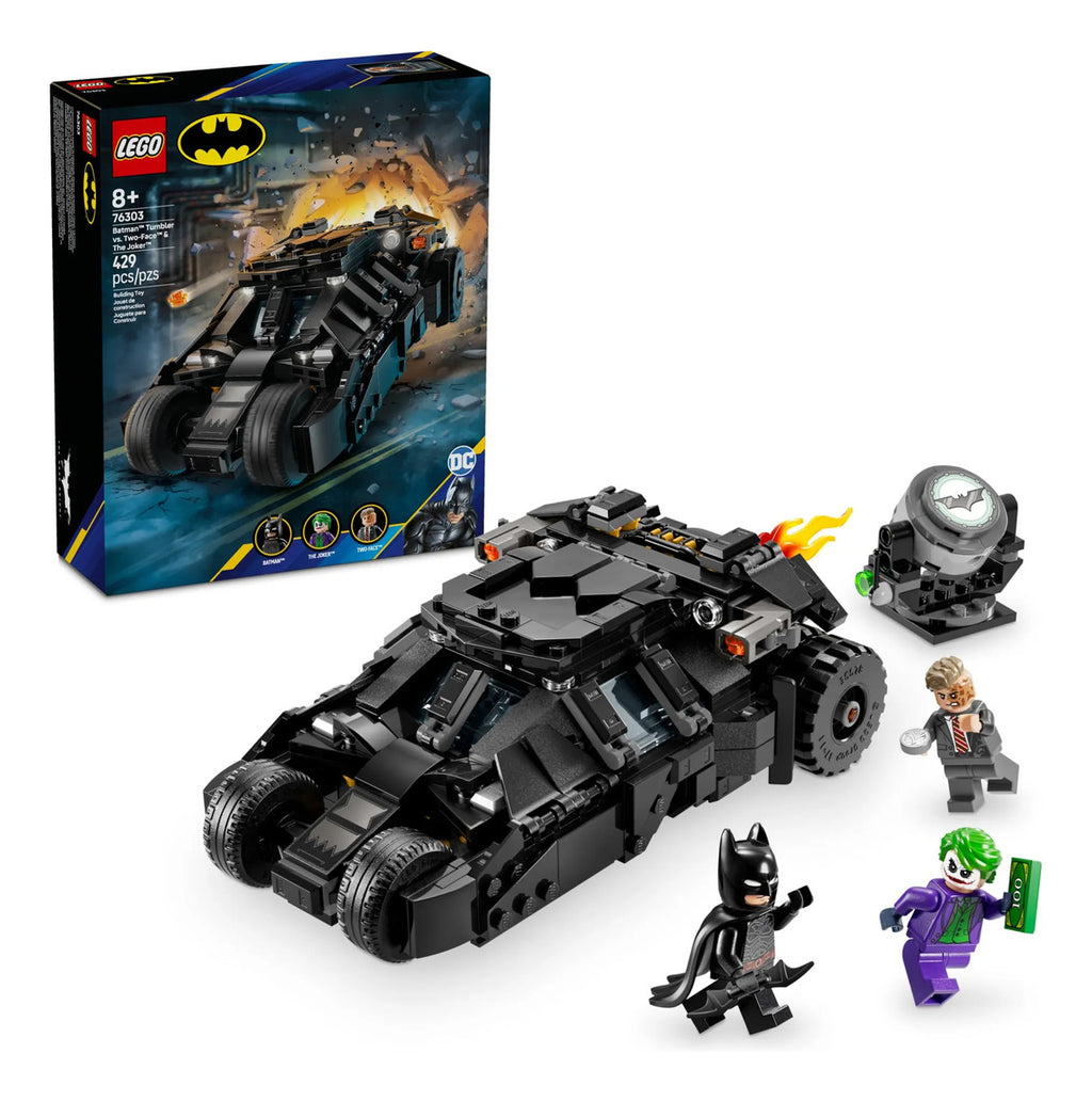 LEGO DC Batman Tumbler vs Joker y Dos Caras 76303 - Set con 3 Minifiguras 8+
