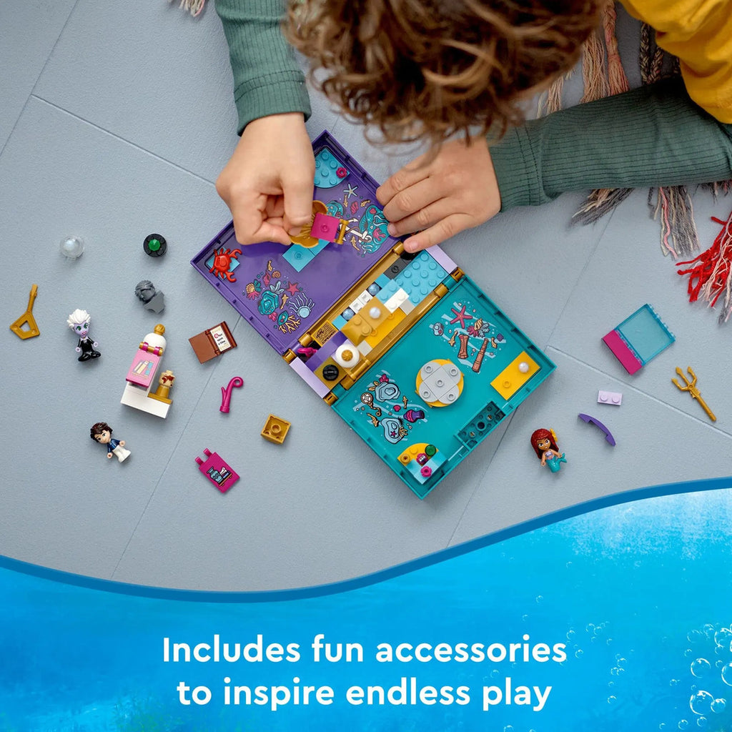 LEGO Disney La Sirenita Libro de Historias 43213 - Set con Ariel 4+