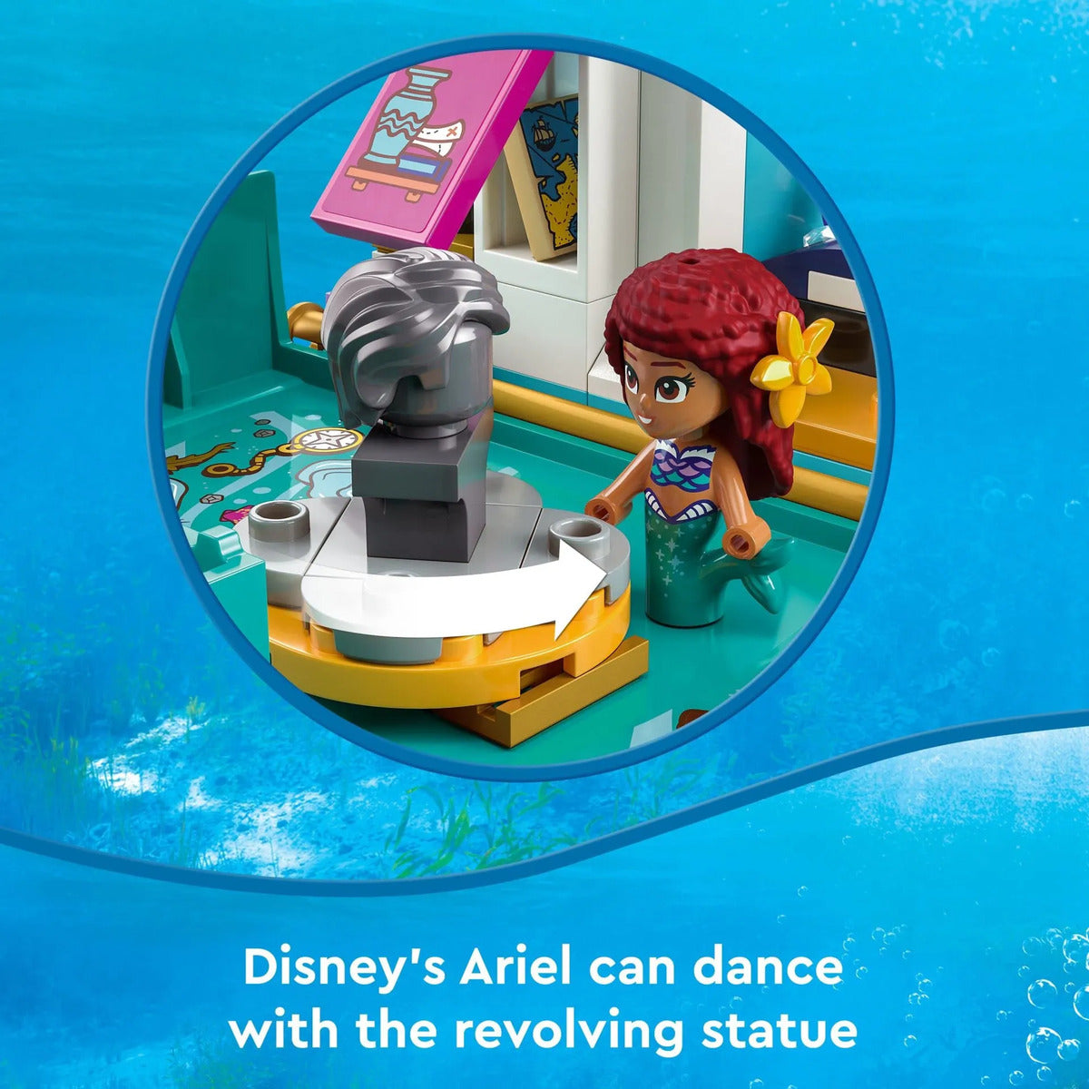 LEGO Disney La Sirenita Libro de Historias 43213 - Set con Ariel 4+