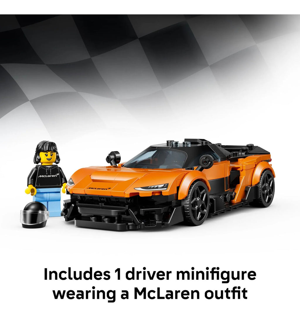 LEGO Speed Champions McLaren W1 77257 - Coche de Carreras para Niños 9+