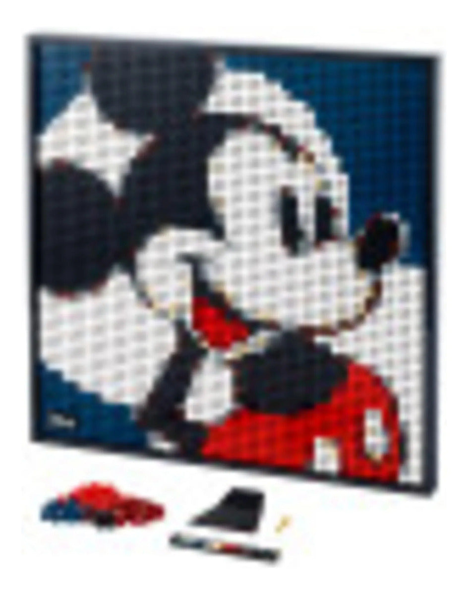 LEGO Art Disney Mickey Mouse 31202 - Mosaico Coleccionable 2,658 Piezas