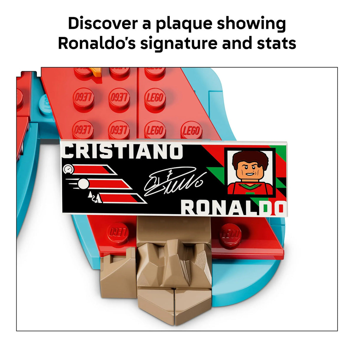 LEGO Football Editions Cristiano Ronaldo 43012 - Figura Coleccionable 10+