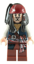 LEGO Piratas del Caribe Minifigura Capitán Jack Sparrow - Coleccionable