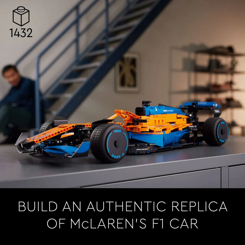 LEGO Technic McLaren F1 42141 - Réplica Fórmula 1 2022 para Adultos