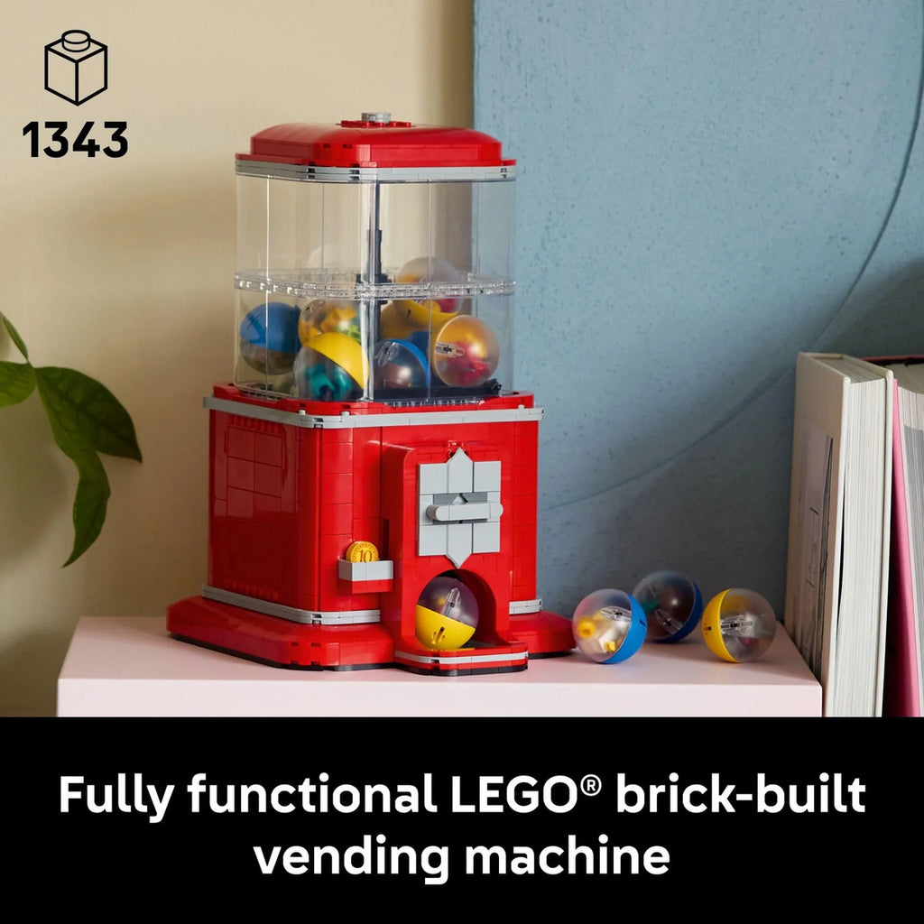 LEGO Ideas Máquina Expendedora de Minifiguras - Set Interactivo 18+