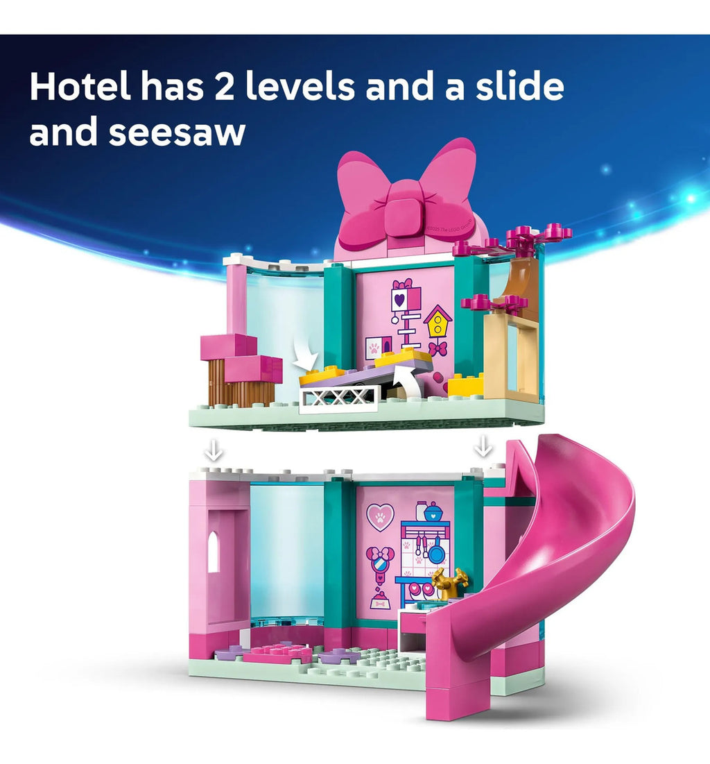 LEGO Disney Hotel de Mascotas de Minnie 43274 - Juguete Educativo para Niños 4+