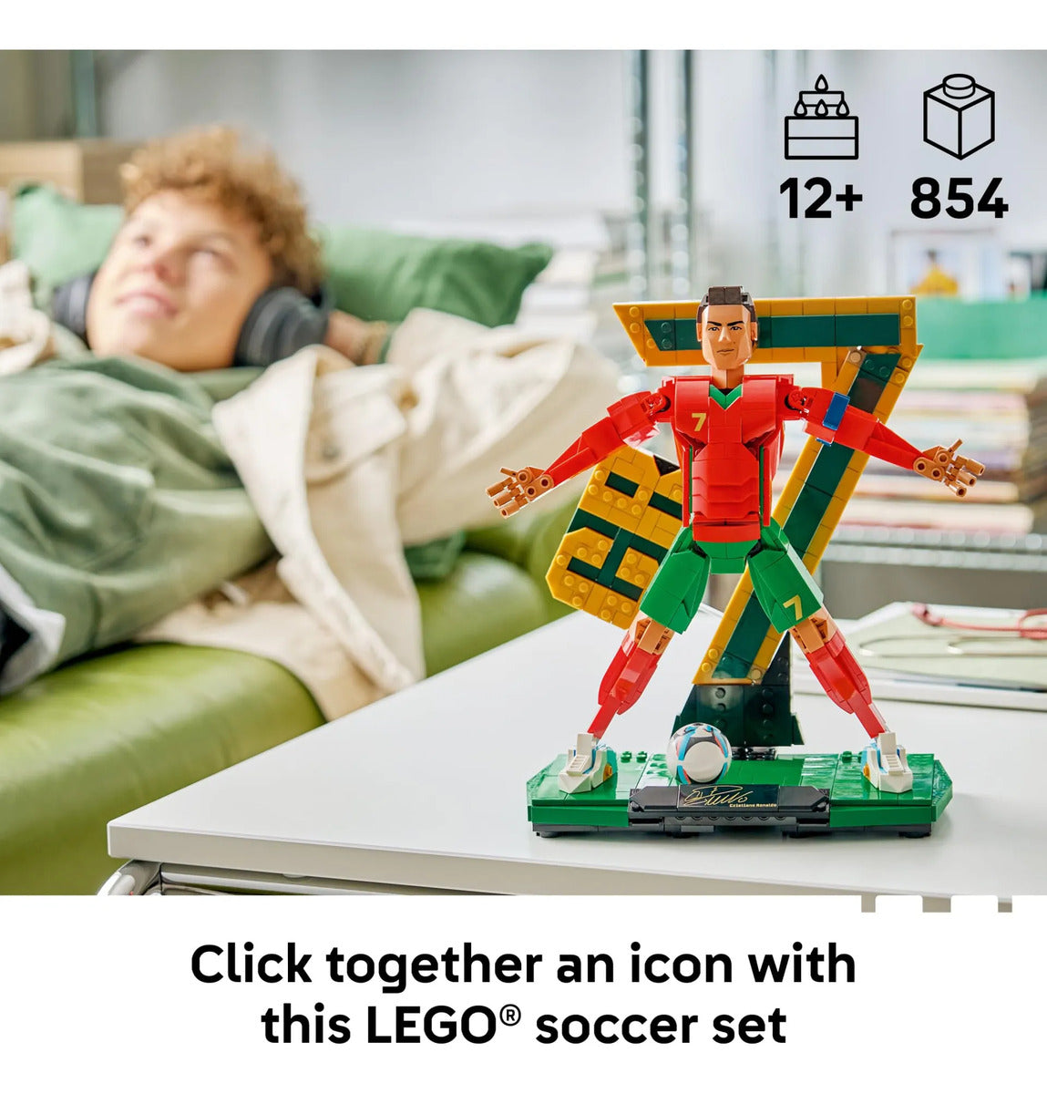 LEGO Football Editions Cristiano Ronaldo - Figura Coleccionable CR7