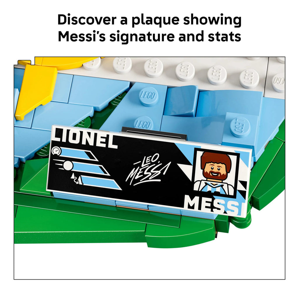 LEGO Football Editions Lionel Messi - Figura Coleccionable Fútbol 10+