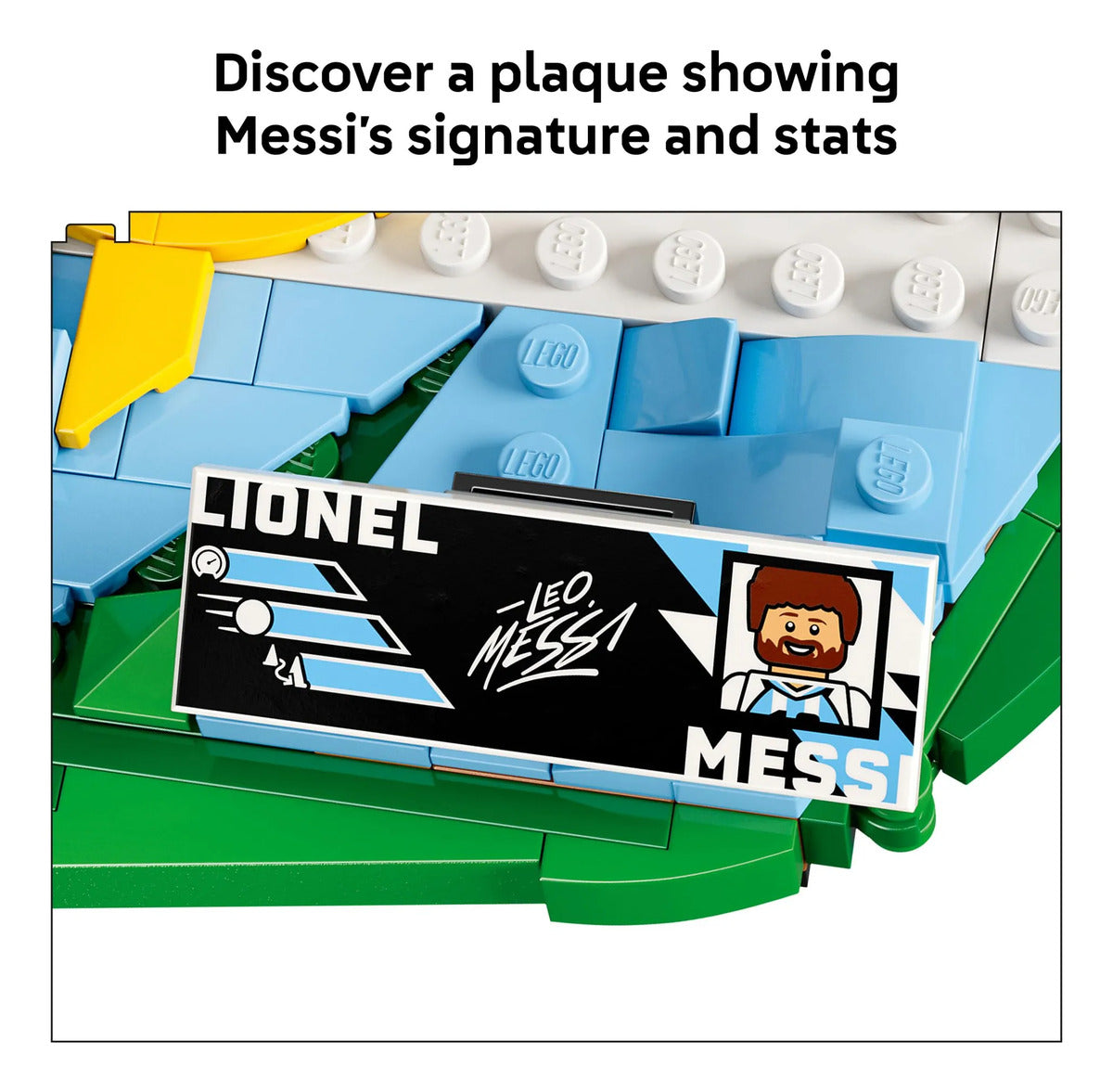 LEGO Football Editions Lionel Messi - Figura Coleccionable Fútbol 10+