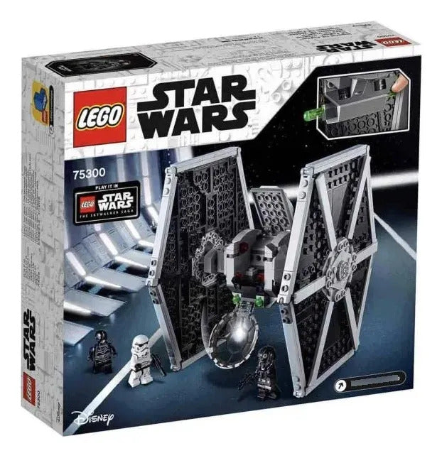 LEGO Star Wars Caza TIE Imperial 75300 - Set con 3 Minifiguras para Niños 8+