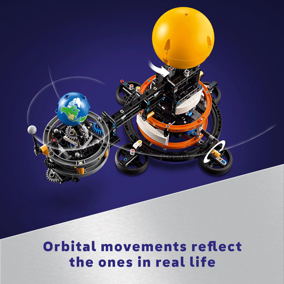 LEGO Technic Tierra y Luna en Órbita 42179 - Modelo Espacial Educativo 10+