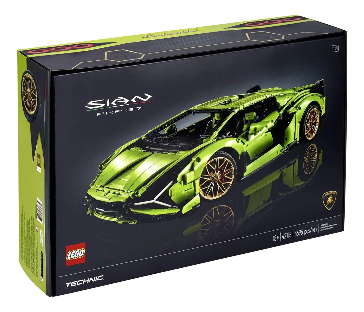 LEGO Technic Lamborghini Sián FKP 37 42115 - Hypercar Premium 3,696 Piezas