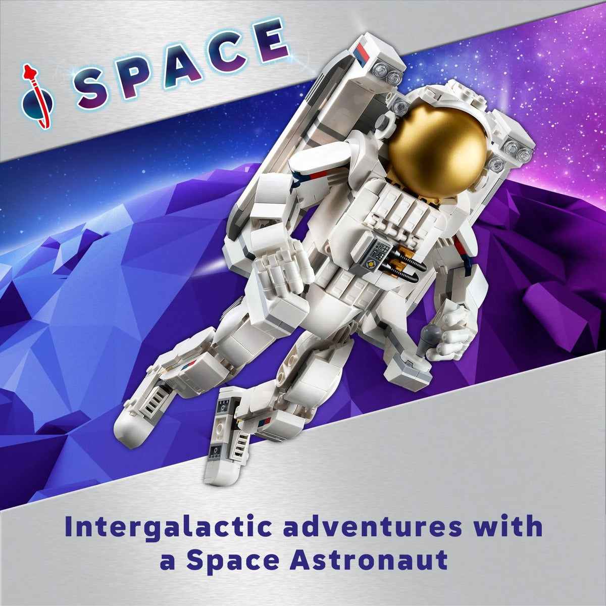LEGO Creator 3 en 1 Astronauta Espacial - Set de Construcción Niños 7+