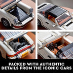 LEGO Icons Porsche 911 Turbo y Targa 10295 - Set 2 en 1 para Adultos