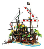 LEGO Ideas Piratas de Barracuda Bay 21322 - 2,545 Piezas para Adultos