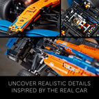 LEGO Technic McLaren F1 42141 - Réplica Fórmula 1 2022 para Adultos