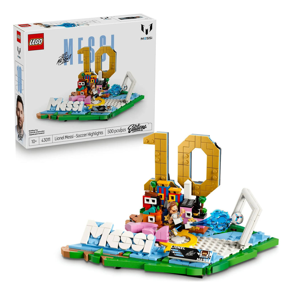 LEGO Football Editions Lionel Messi - Figura Coleccionable Fútbol 10+