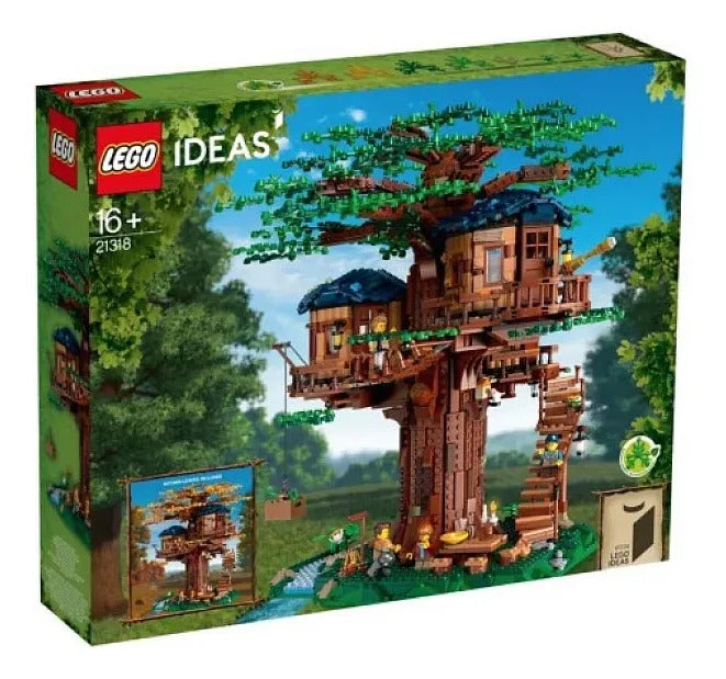 LEGO Ideas Casa del Árbol 21318 - Set de Construcción 16+ con 3 Cabinas