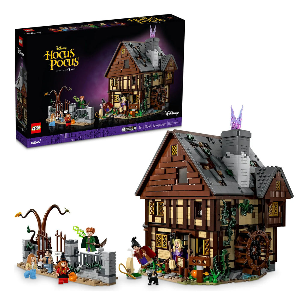 LEGO Ideas Hocus Pocus Casa Hermanas Sanderson 21341 - Coleccionable 18+