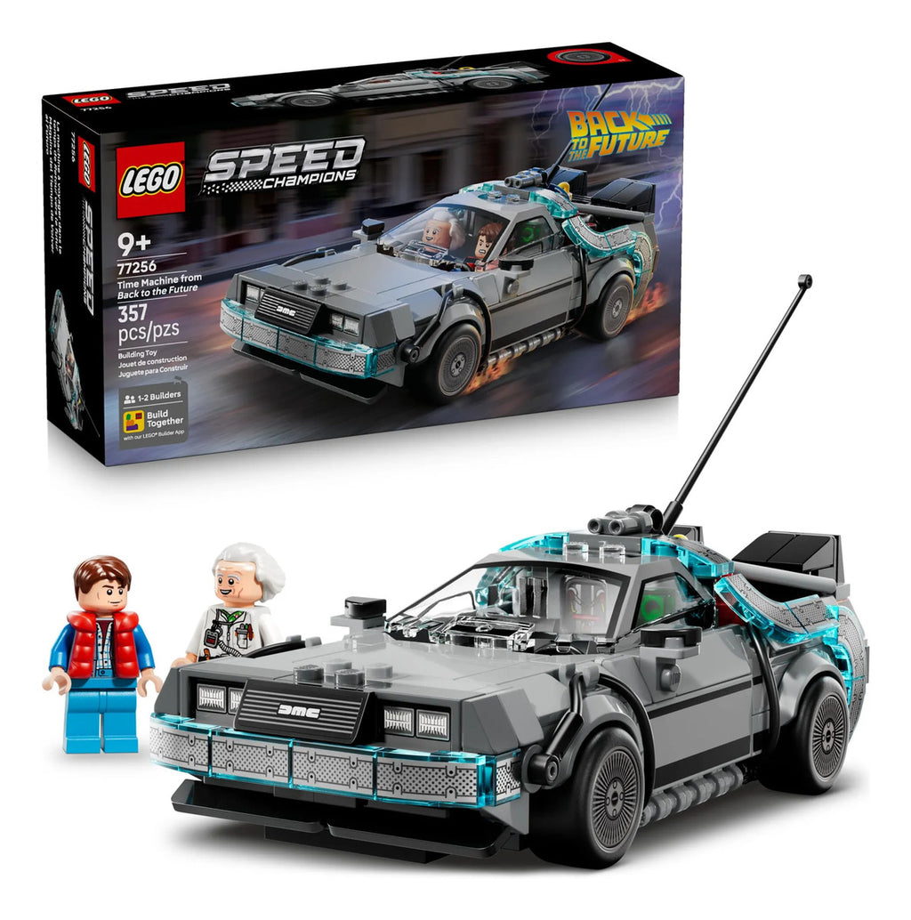 LEGO Speed Champions DeLorean Regreso al Futuro 77256 - 2 Versiones para Niños 9+